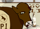 Brown Cow Curling