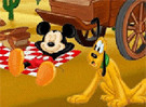 Mickey Mouse y Pluto en México