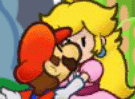 Mario Princess Kiss