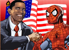 Obama y Spiderman Puzzle
