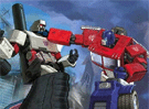 Optimus Prime Vs Megatrón 