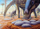 Huevos de Saltasaurus Jurassic Park