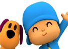 Pocoyo junto a Loula 