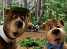 Oso Yogi Sorprendido