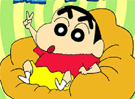 Shin Chan en el Sofá