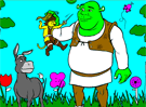 Colorea divertidas imagenes de Shrek