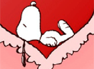Snoopy el día de San Valentín 