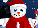 Snow Man Xmas Dress Up