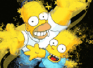 Homero y Bart Son las Estrellas