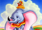 Dumbo con la Pluma Magica