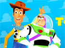 Viste a los personajes de toy story